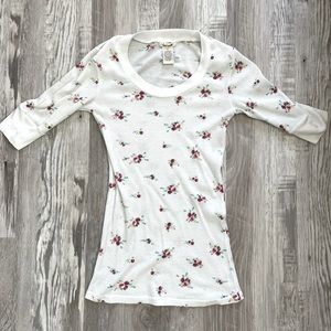 cutesy floral top
